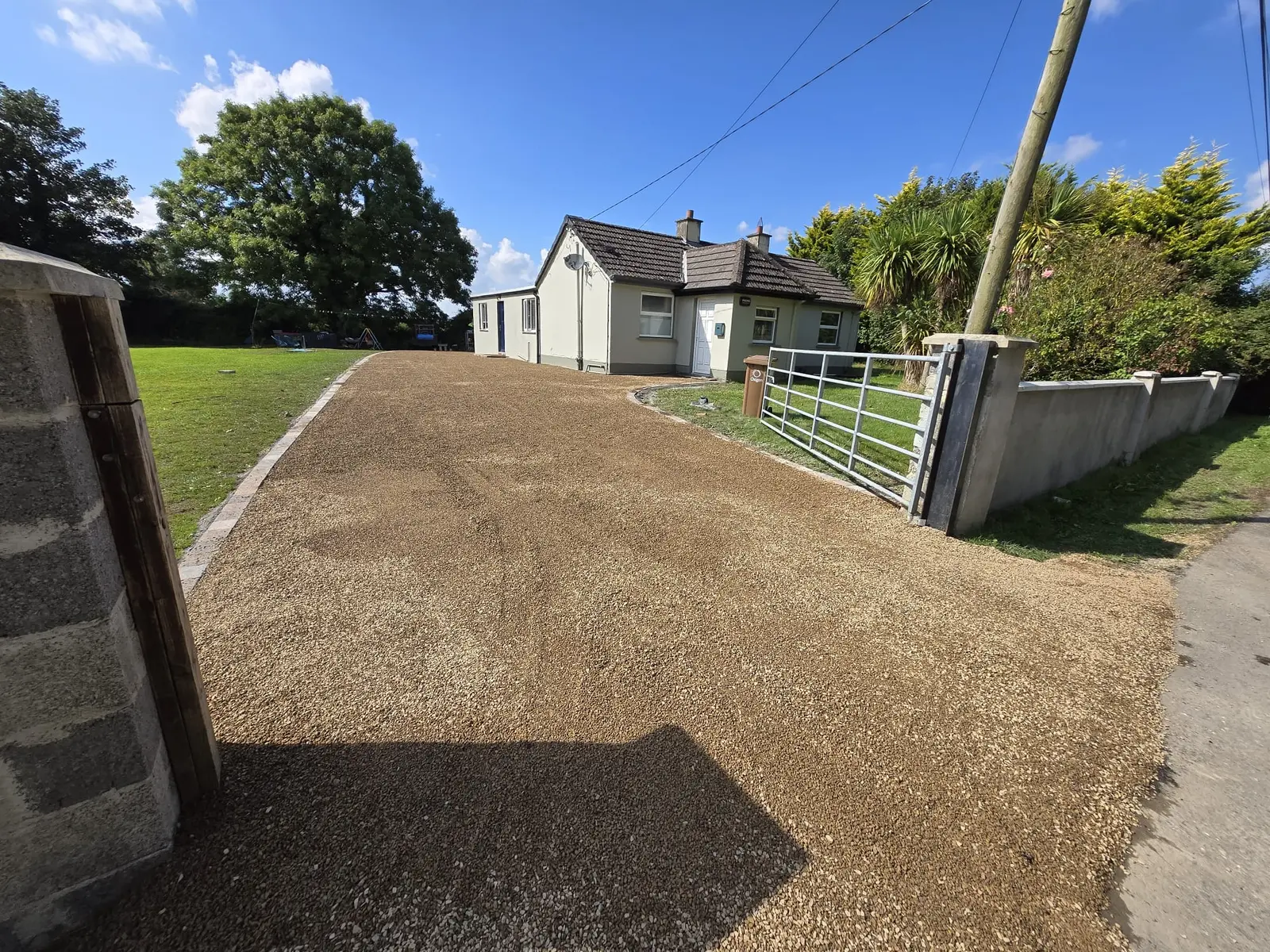 Country Driveway project by Allsurface Groundworks in County Kildare