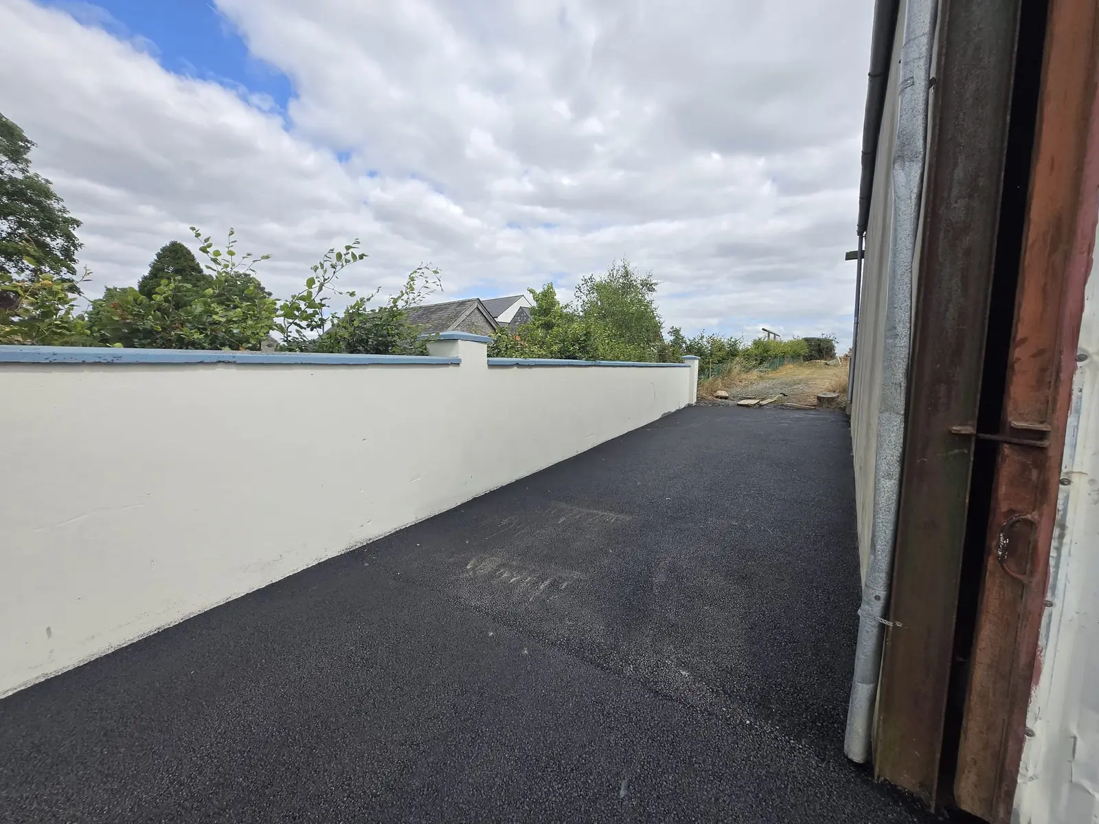 Wide Asphalt Driveway project by Allsurface Groundworks in County Kildare