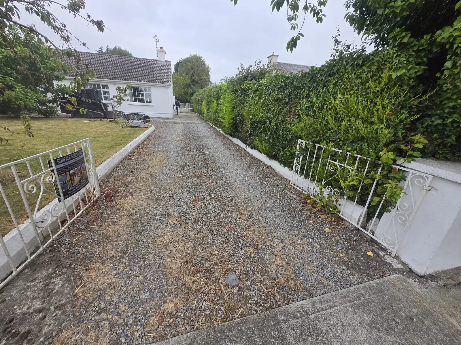 Finished Asphalt Drive project by Allsurface Groundworks in County Kildare